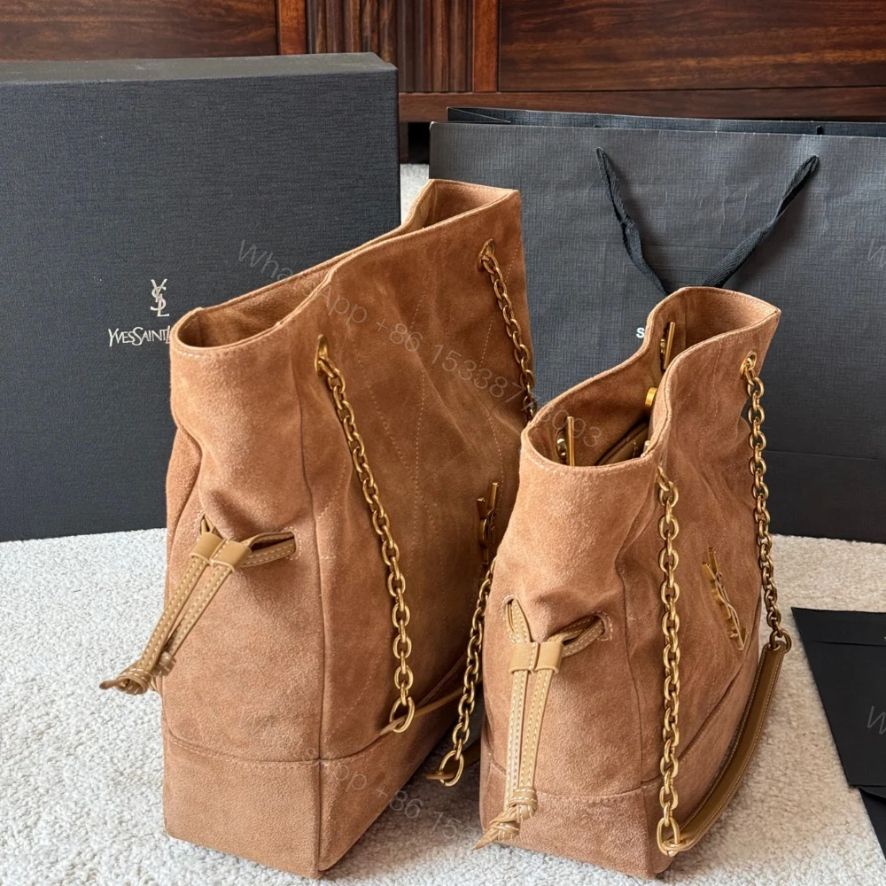 View 5 of Saint Laurent Jamie Shopping Caramel Cognac 35Cm