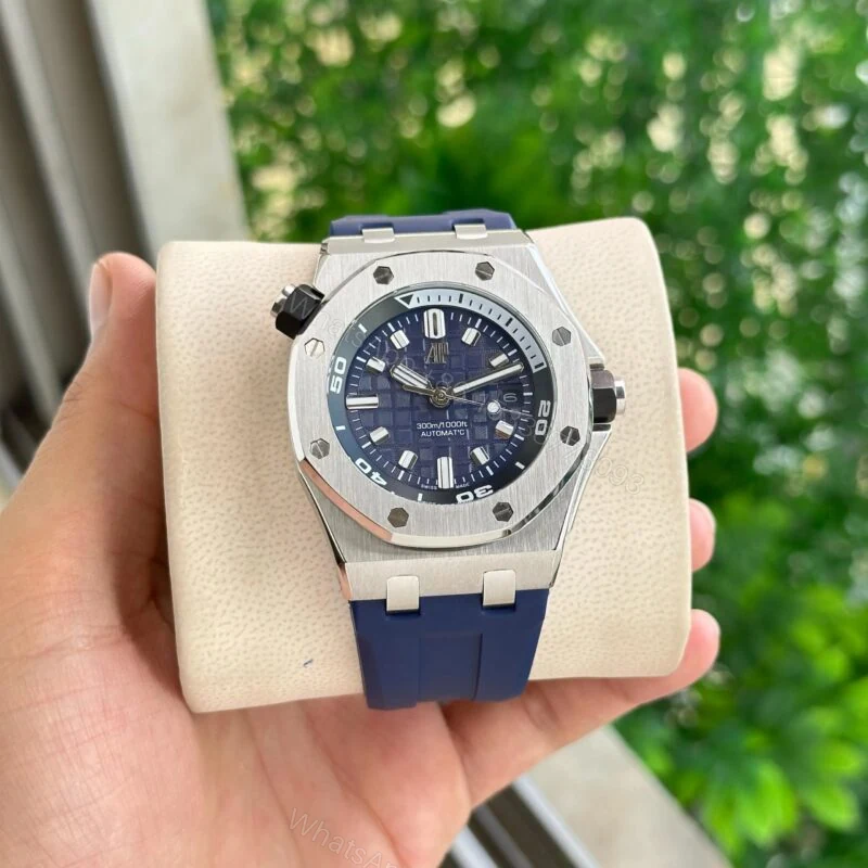 View 3 of Audemars Piguet Royal Oak Offshore Blue 44mm Automatic