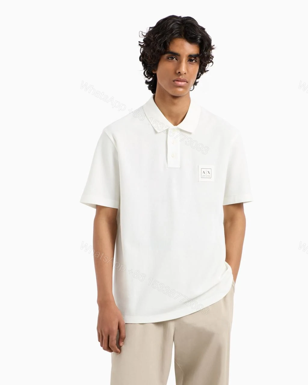 View 8 of FIRST COPY Armani Exchange Imported Polo T-Shirts