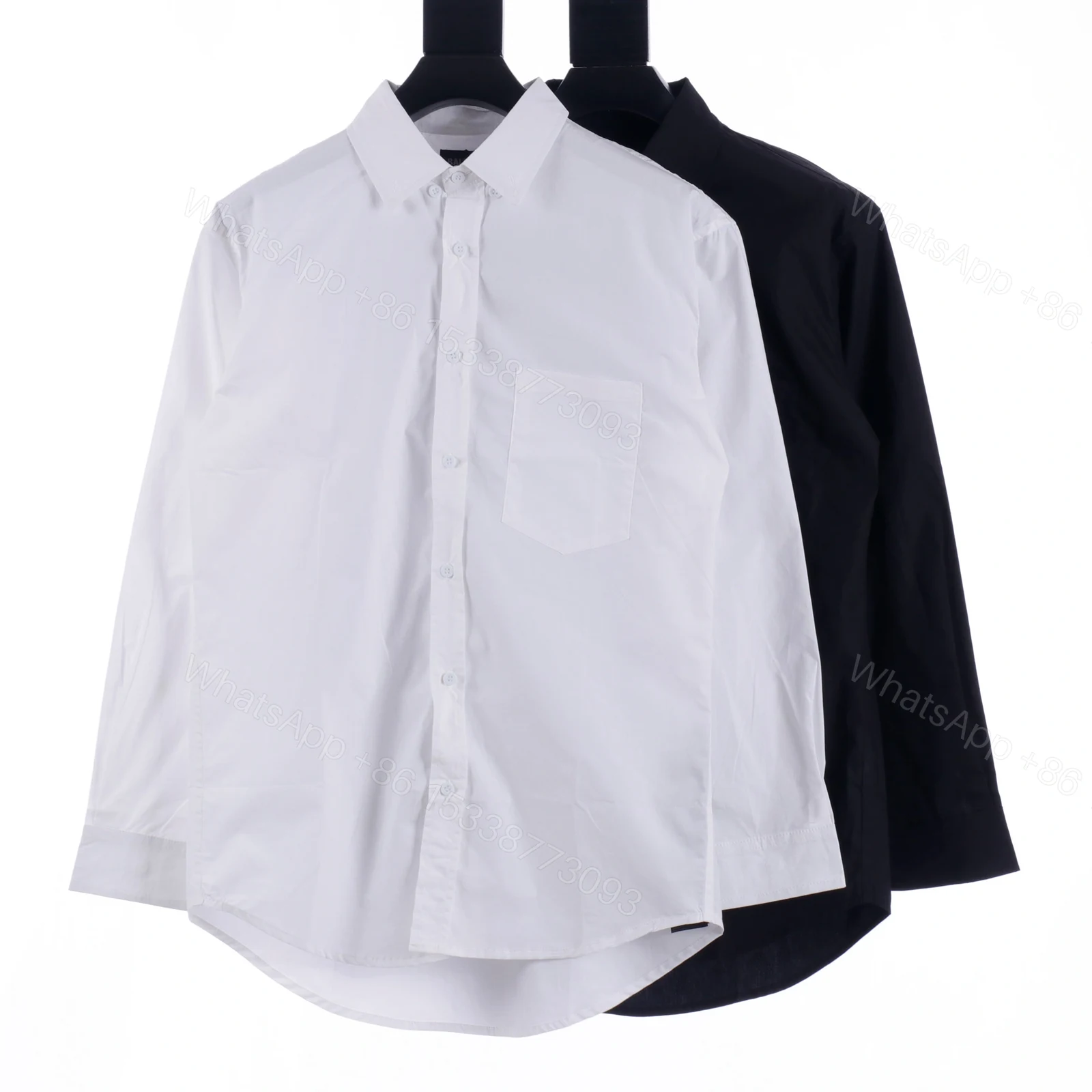 View 11 of 高仿Balenciaga*SS24系列725377長袖襯衫白色