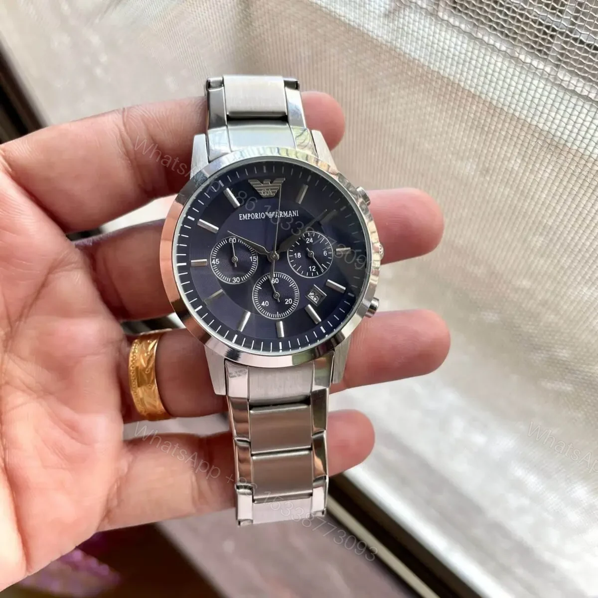 View 3 of Emporio Armani Steel Classics