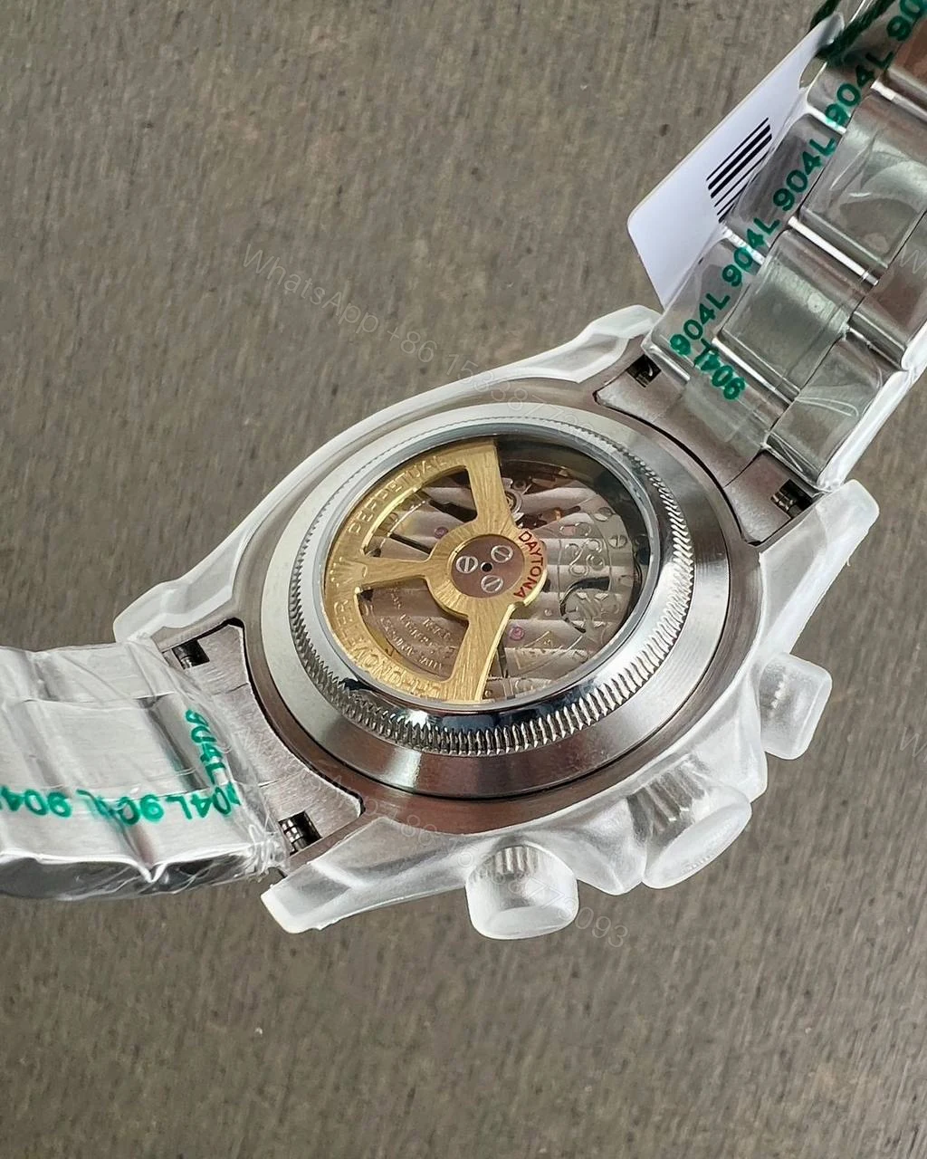 View 4 of Rolex Daytona 41mm White Dial Swiss Semi ETA Chronograph