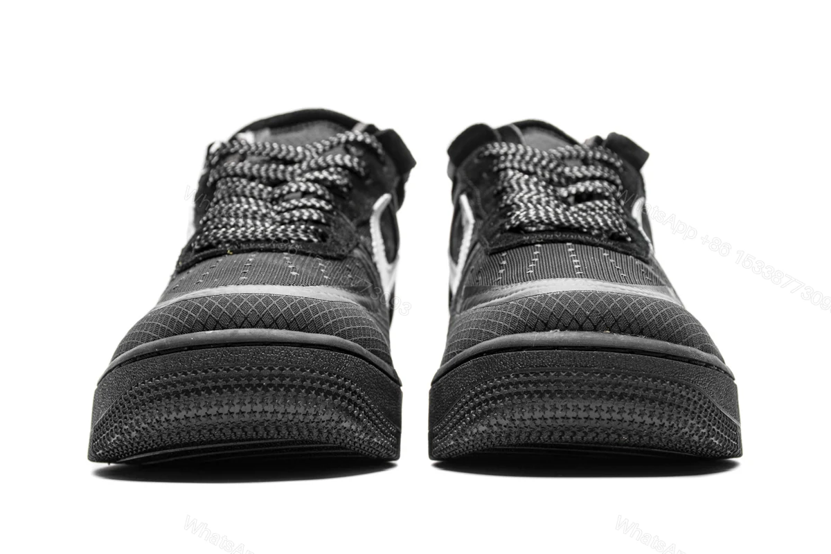 OFF White X Air Force 1 Low Black AO4606-001 — view 2