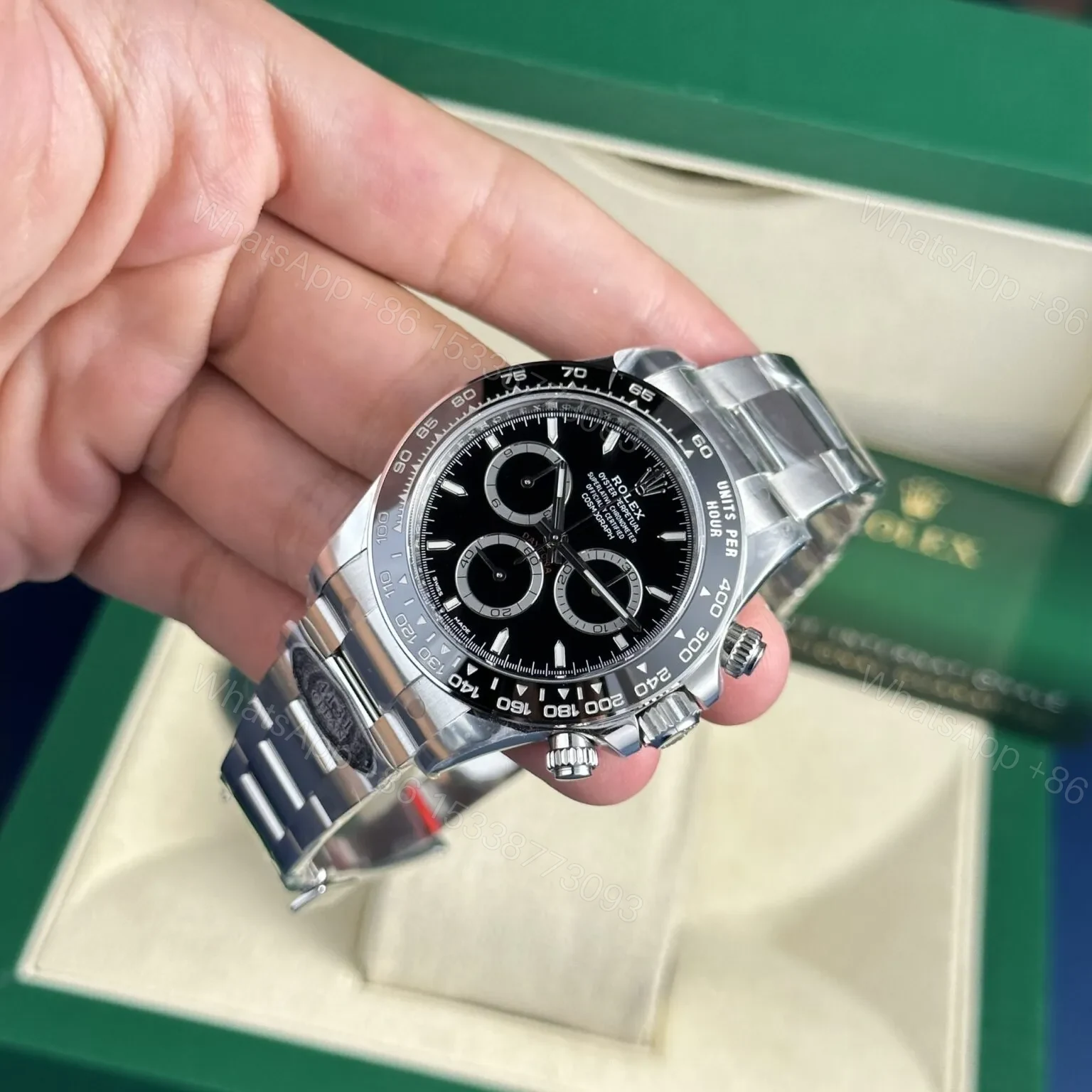 View 4 of Rolex Daytona Black Dial 126500LN “Godzilla”