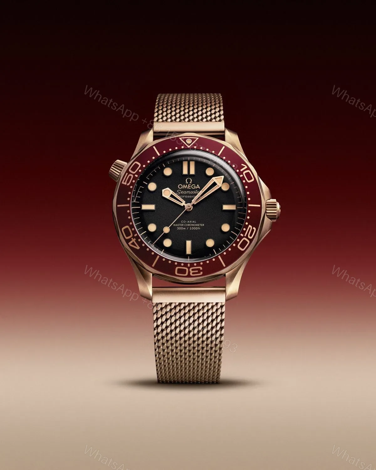 View 3 of Omega Seamaster Diver 300M Automatic Rosegold