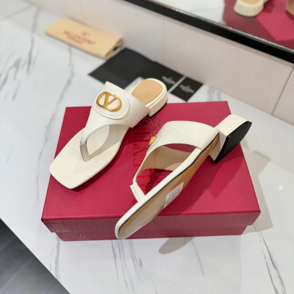 View 7 of Valentino Garavani Vlogo Signature Sandals White