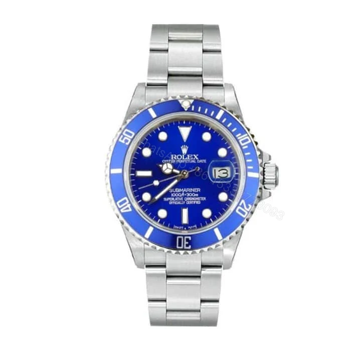 Rolex Submariner 116619LB Super Clone : White Gold Blue Dial 40mm — view 1