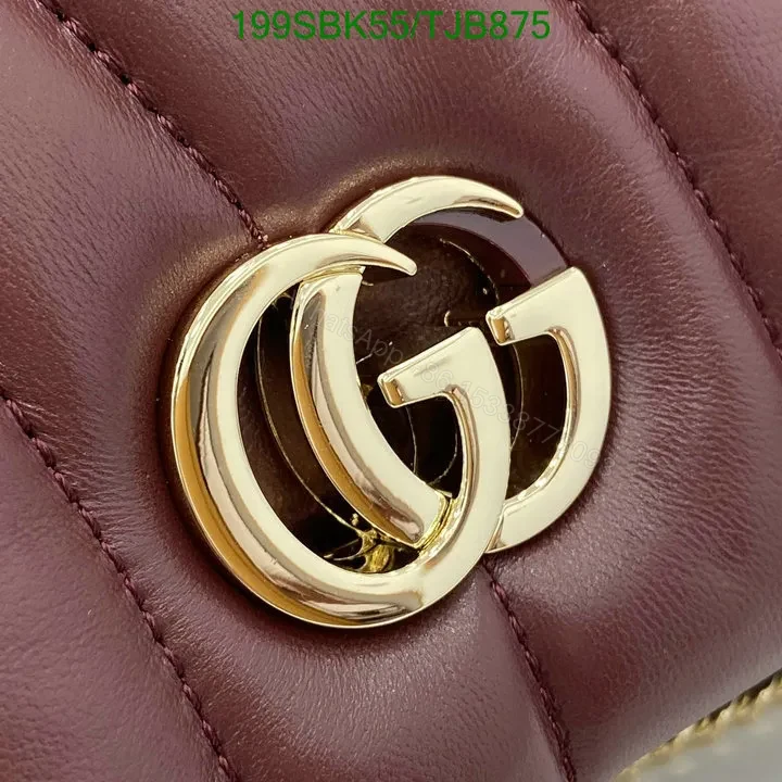View 16 of Gucci Rosso Ancora Red Leather Mini Top Handle Bag HG258