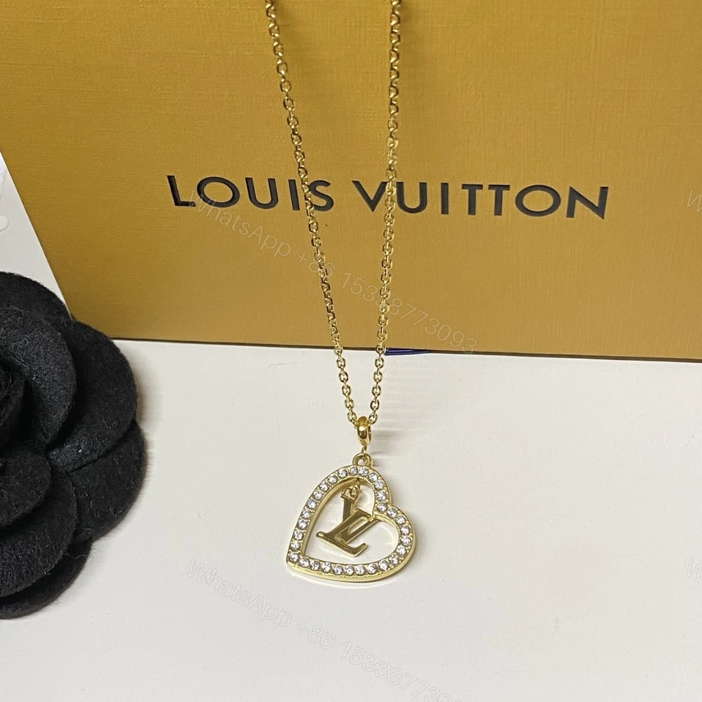 View 2 of LOUIS VUITTON MY LV HEART NECKLACE GOLD TONE M02389