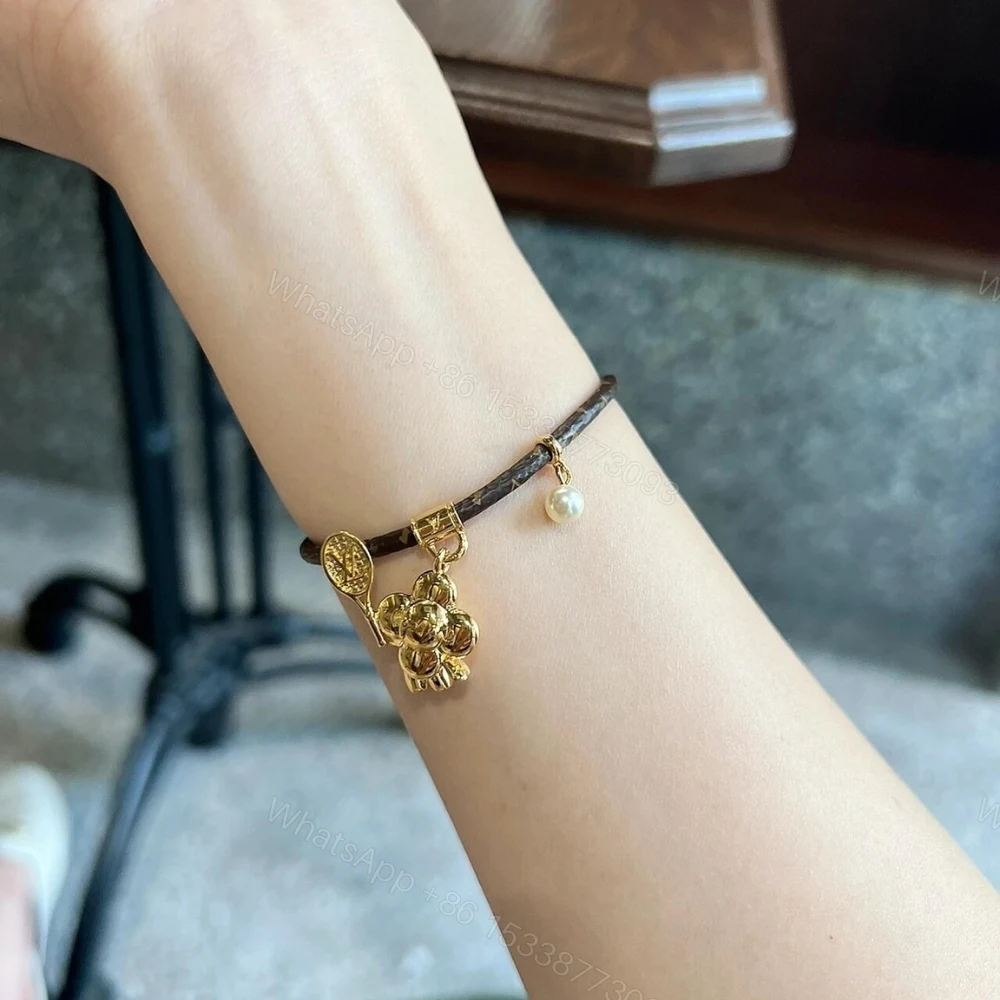 View 6 of Louis Vuitton Vivienne On The Court Bracelet Monogram Brown M8087Z