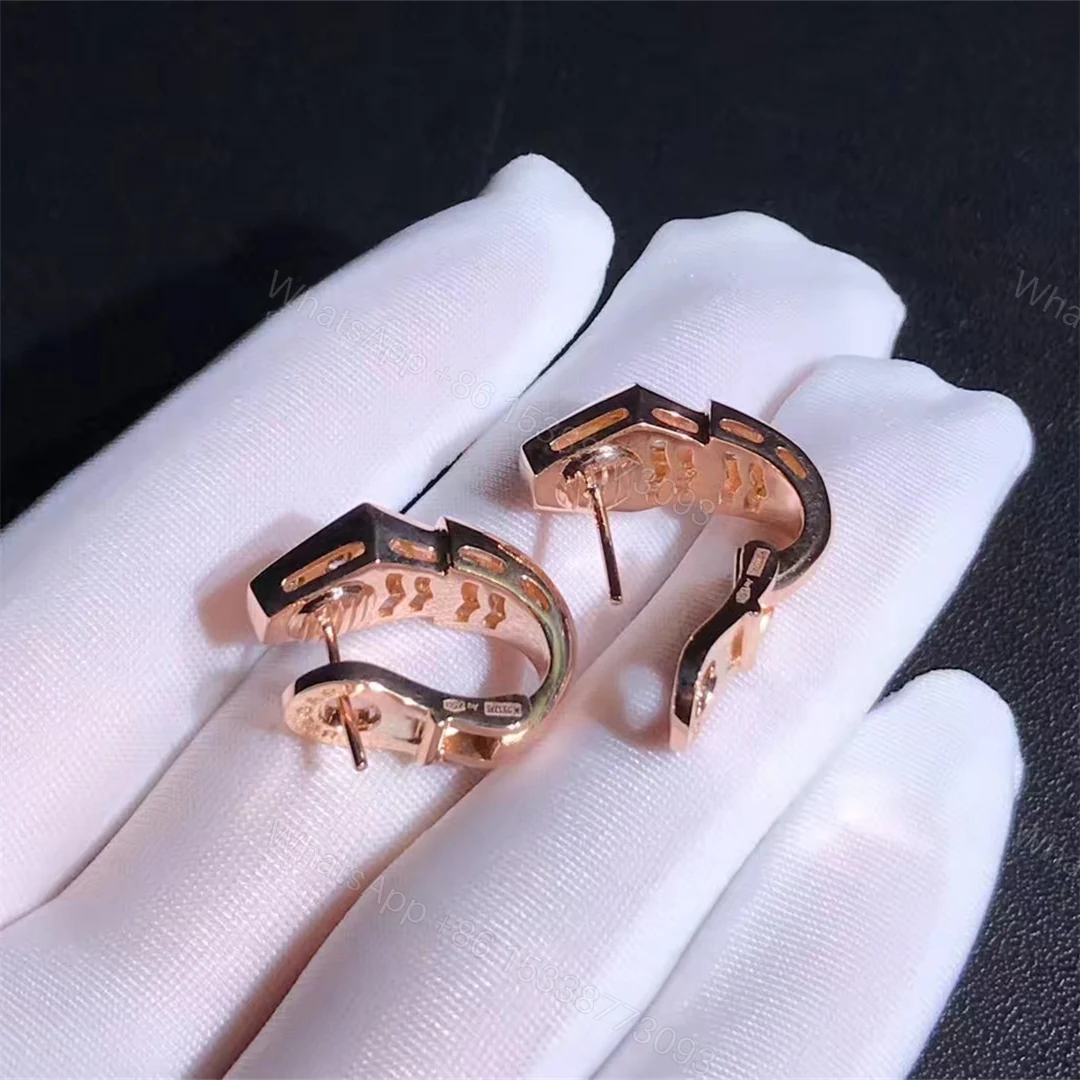 View 5 of Bvlgari Serpenti Slim Earrings