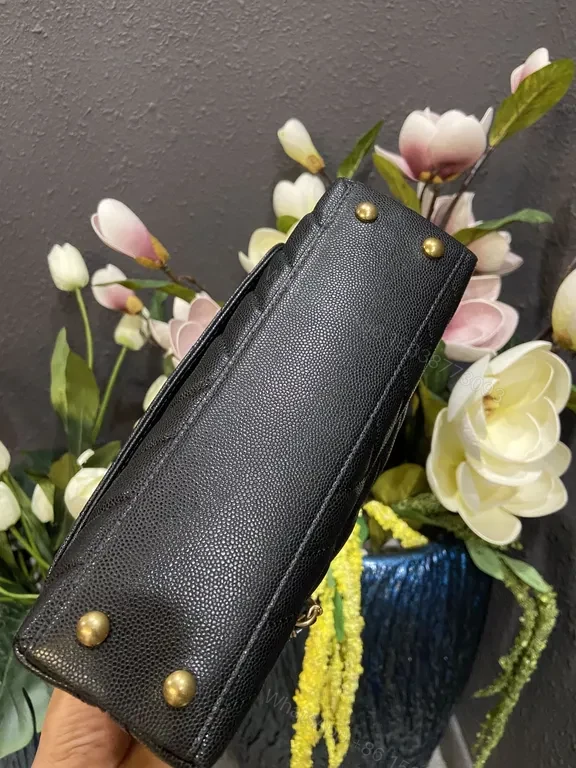 View 8 of Chanel-Inspired Quilted Leather Bag: Compact Luxury Crossbody