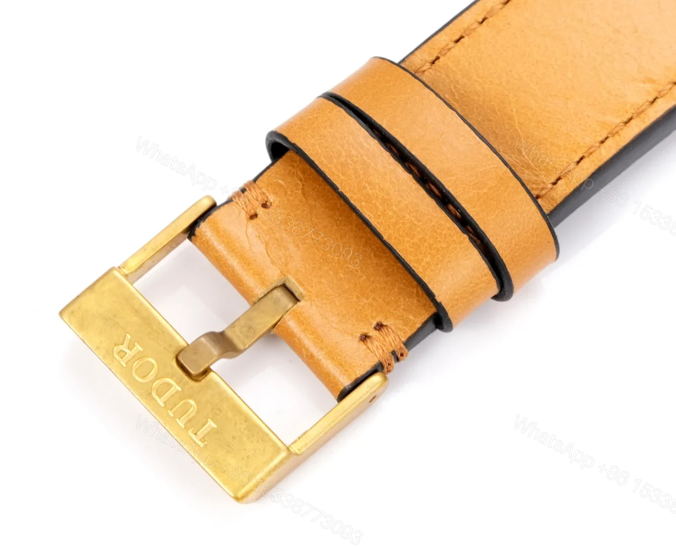 View 9 of Tudor Black Bay Bronze Replica 43MM Premium Vintage Tan Leather Strap Edition RG-TUDOR-BB-BRONZE-TAN-LTH-43