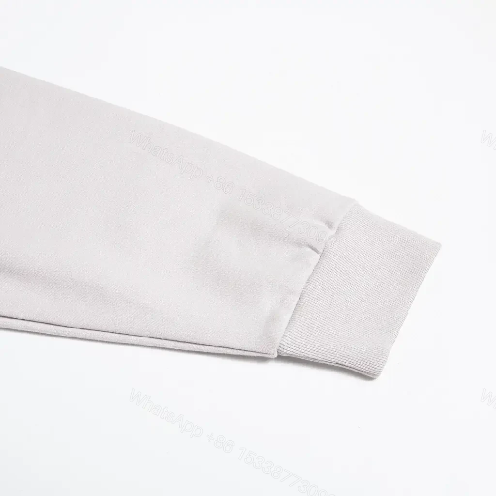 View 10 of Minimalist White Hoodie: Premium Graphic, Casual Luxe Comfort