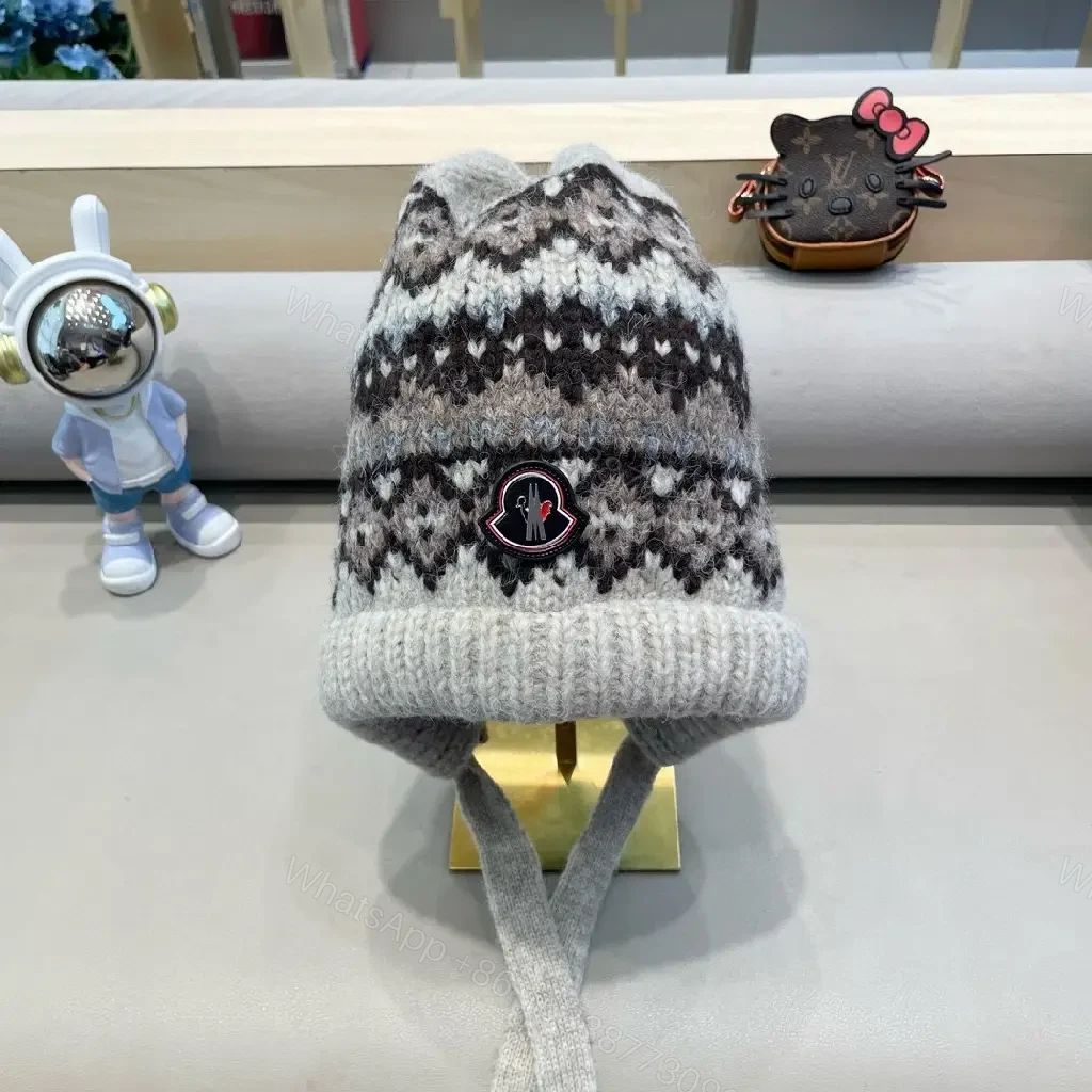 View 9 of Cozy Knit Hat with Subtle Logo – Premium Warmth Cap