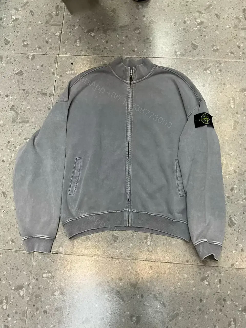 View 2 of Minimalist Zip-Neck Layering Jacket: Refined Comfort, Subtle Edge
