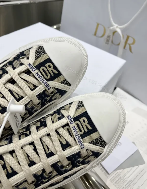 View 9 of Monochrome Dior Patterned Low-Top Sneakers: Couture Comfort