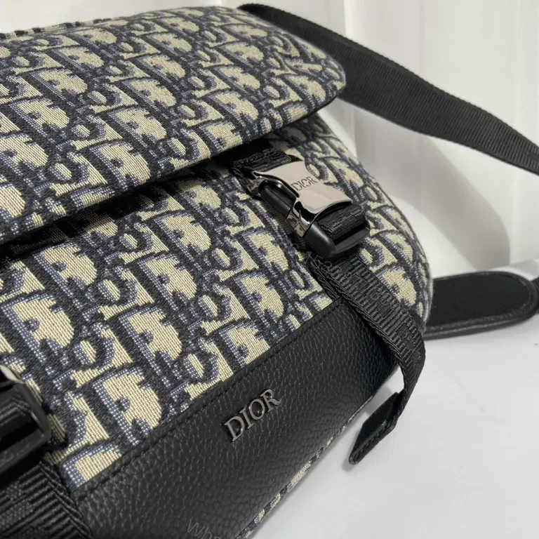 View 5 of Dior Oblique Monogram Messenger Bag: Sophisticated Crossbody