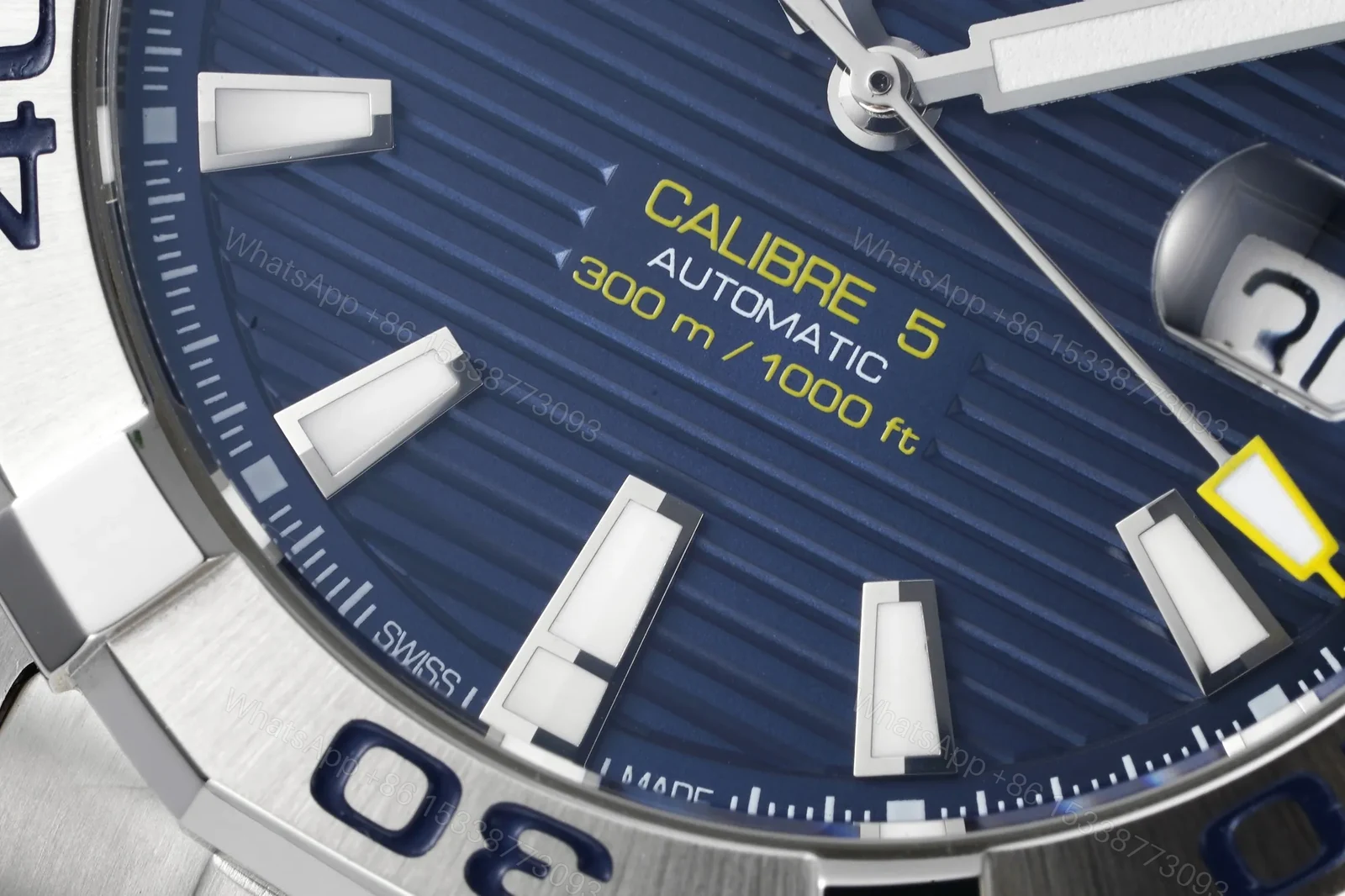 View 2 of XF Factory TAG Heuer Aquaracer Blue Dial Stainless Steel Men’s Watch