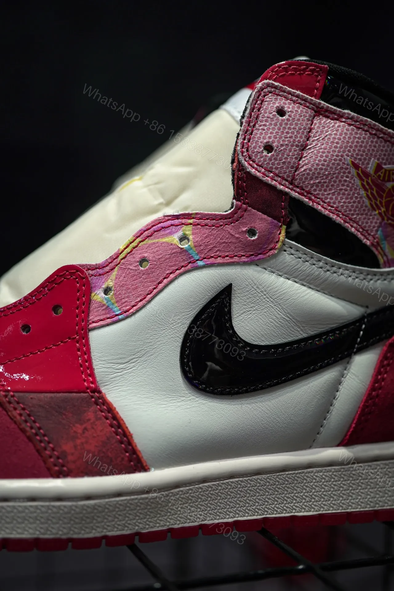 View 5 of Jordan 1 Retro High Spider-Man Next Chapter Reps