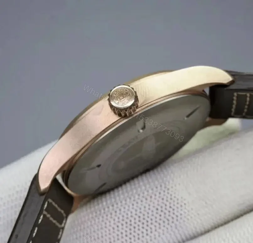 View 6 of IWC Pilot Spitfire Bronze Replica Watch with Green Dial