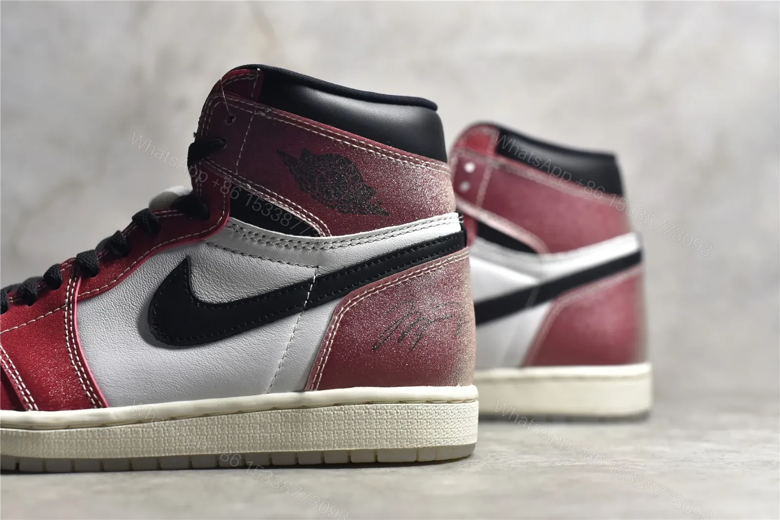 View 3 of Jordan 1 Retro High Trophy Room Chicago Reps