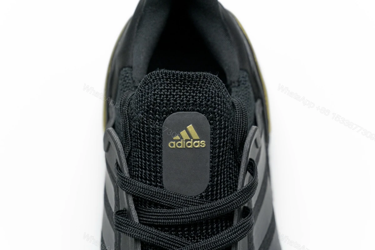View 6 of Adidas Ultra Boost 20 Core Black Gold Metallic EG0754