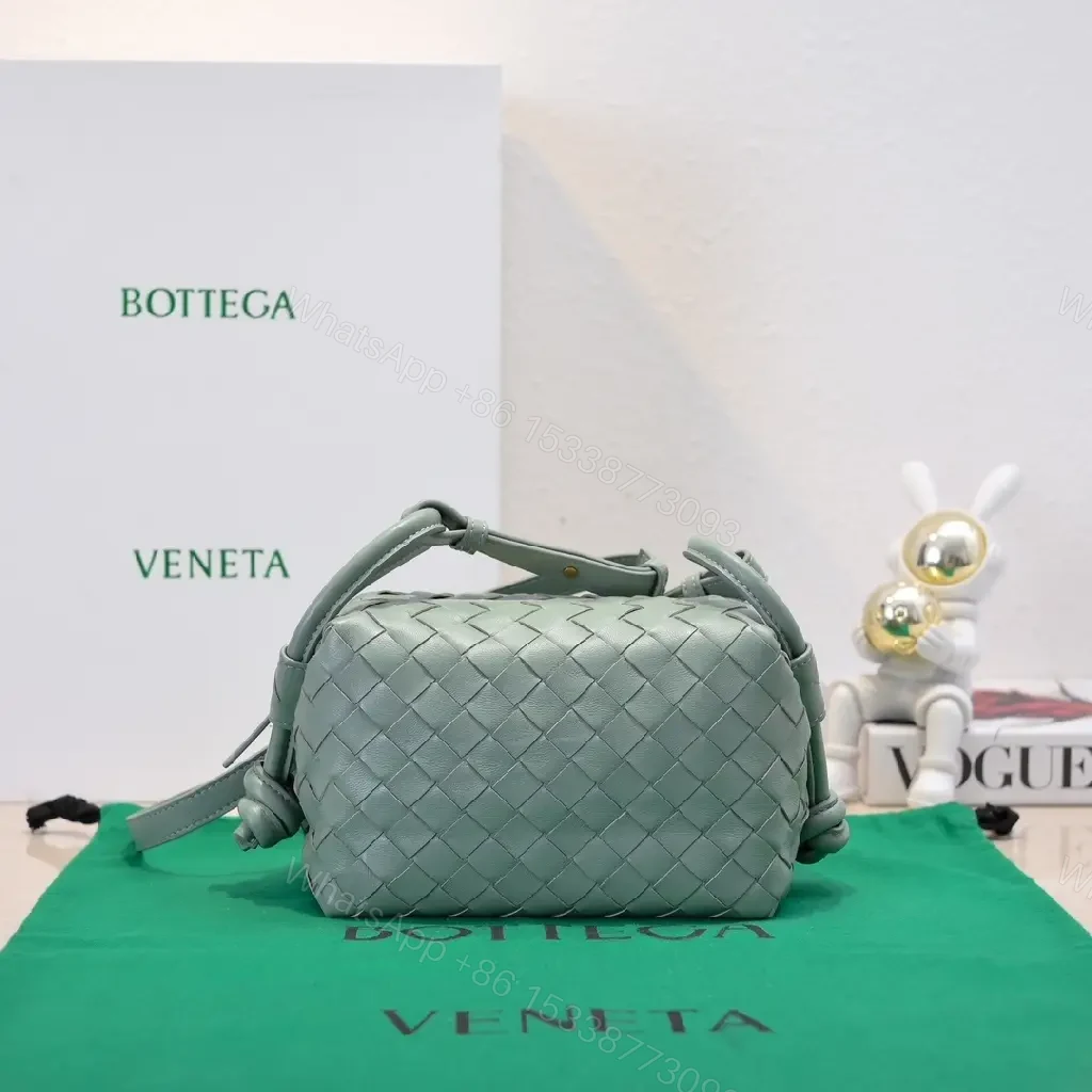 View 9 of Sage Weave Mini Bag: Textured, Compact, Everyday Luxe
