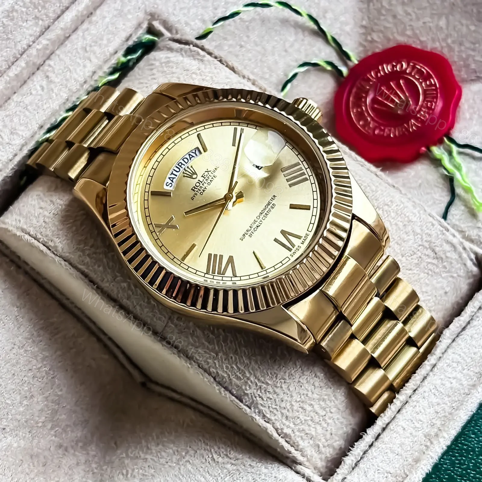 View 3 of Rolex Day-Date Golden dial