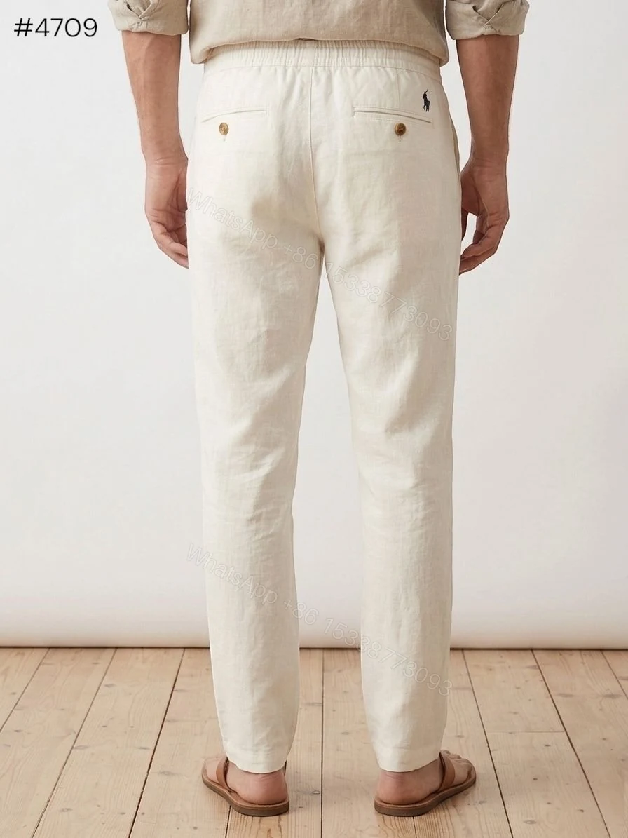 View 15 of Ralph Lauren Premium Linen Pants First Copy | AAA+ Replica Limited Edition