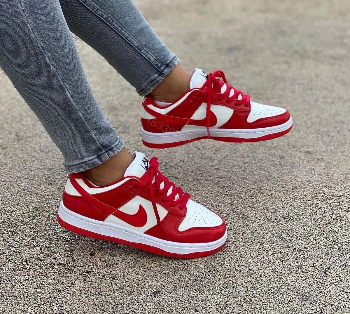 View 8 of FIRST COPY Nike SB Dunk Gym Red
