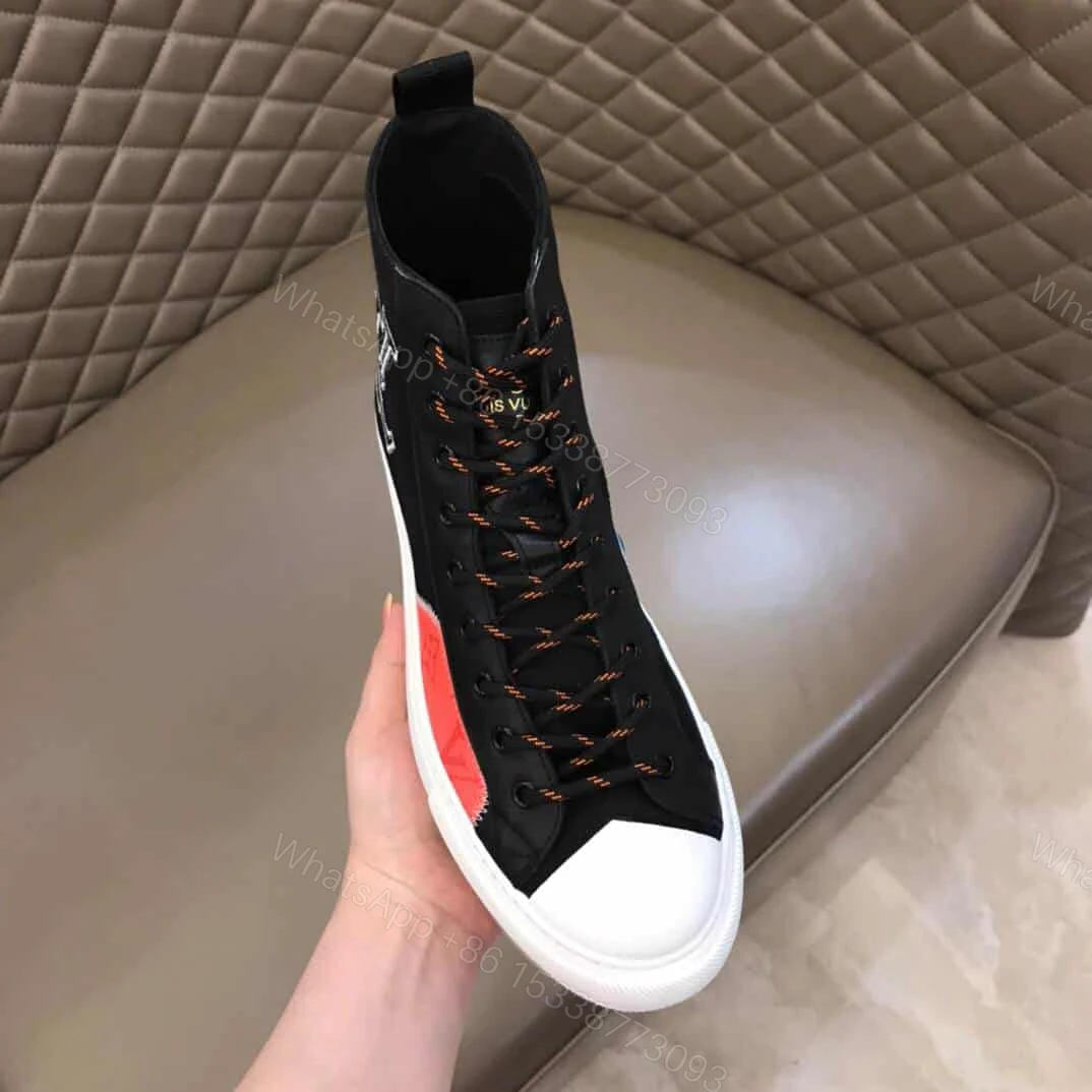 View 4 of LOUIS VUITTON TATTOO HIGH TOP BLACK SNEAKER – LV77