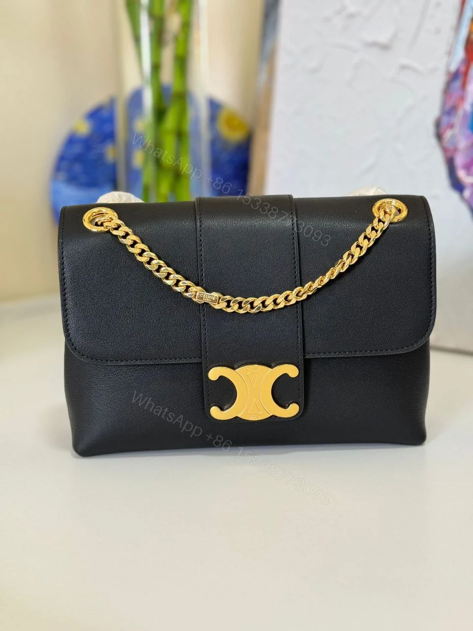 TEEN CELINE VICTOIRE BAG in SUPPLE CALFSKIN — view 1
