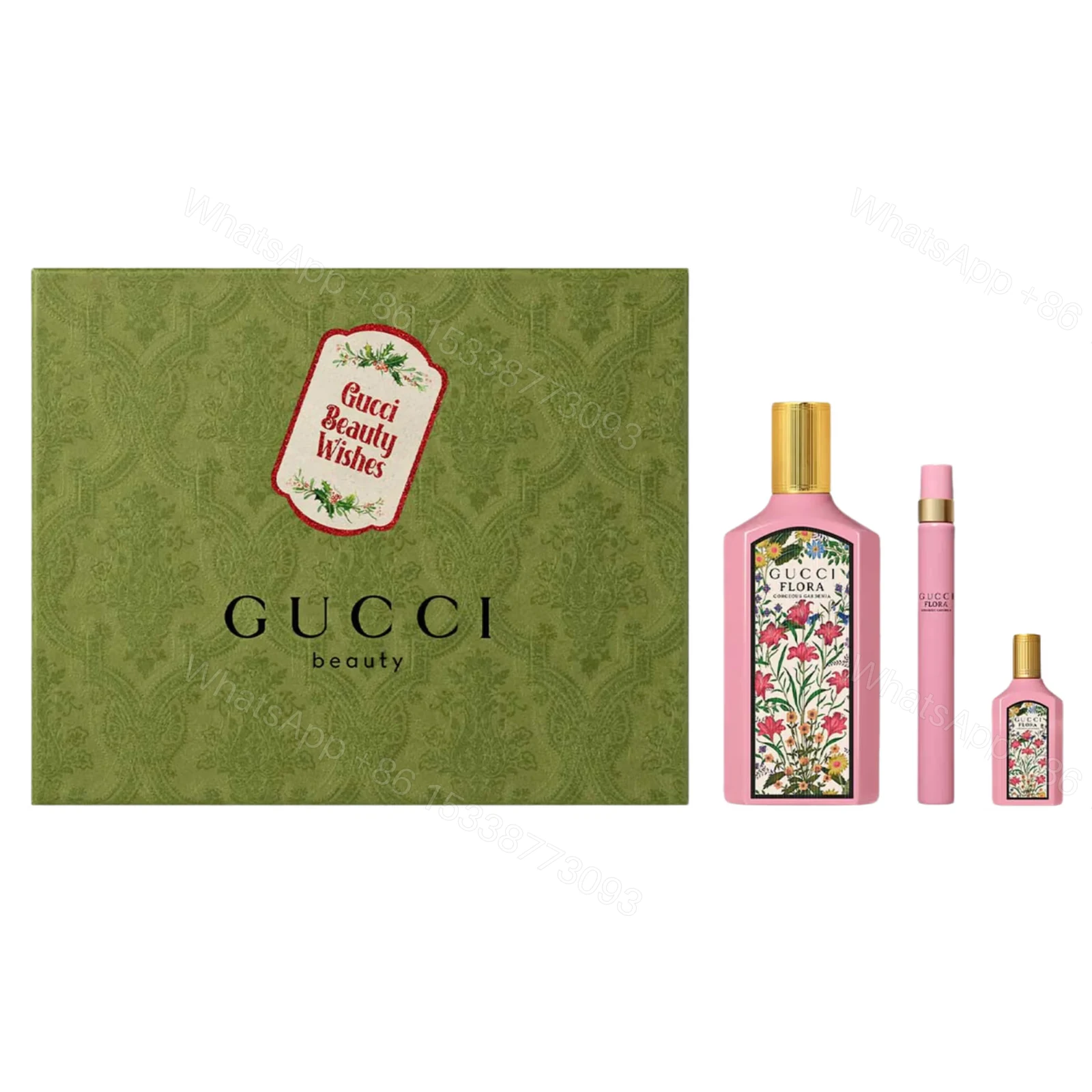 Gucci Flora Gorgeous Gardenia Eau De Parfum Gift Set — view 1