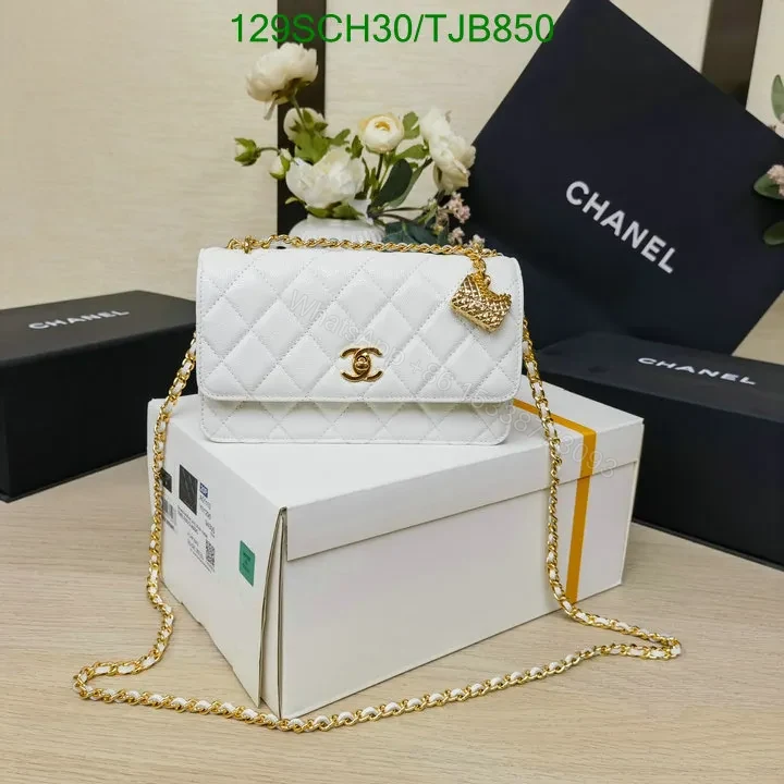 View 11 of Chanel Wallet On Chain in Black Caviar Leather with Gold Accents SS23WT