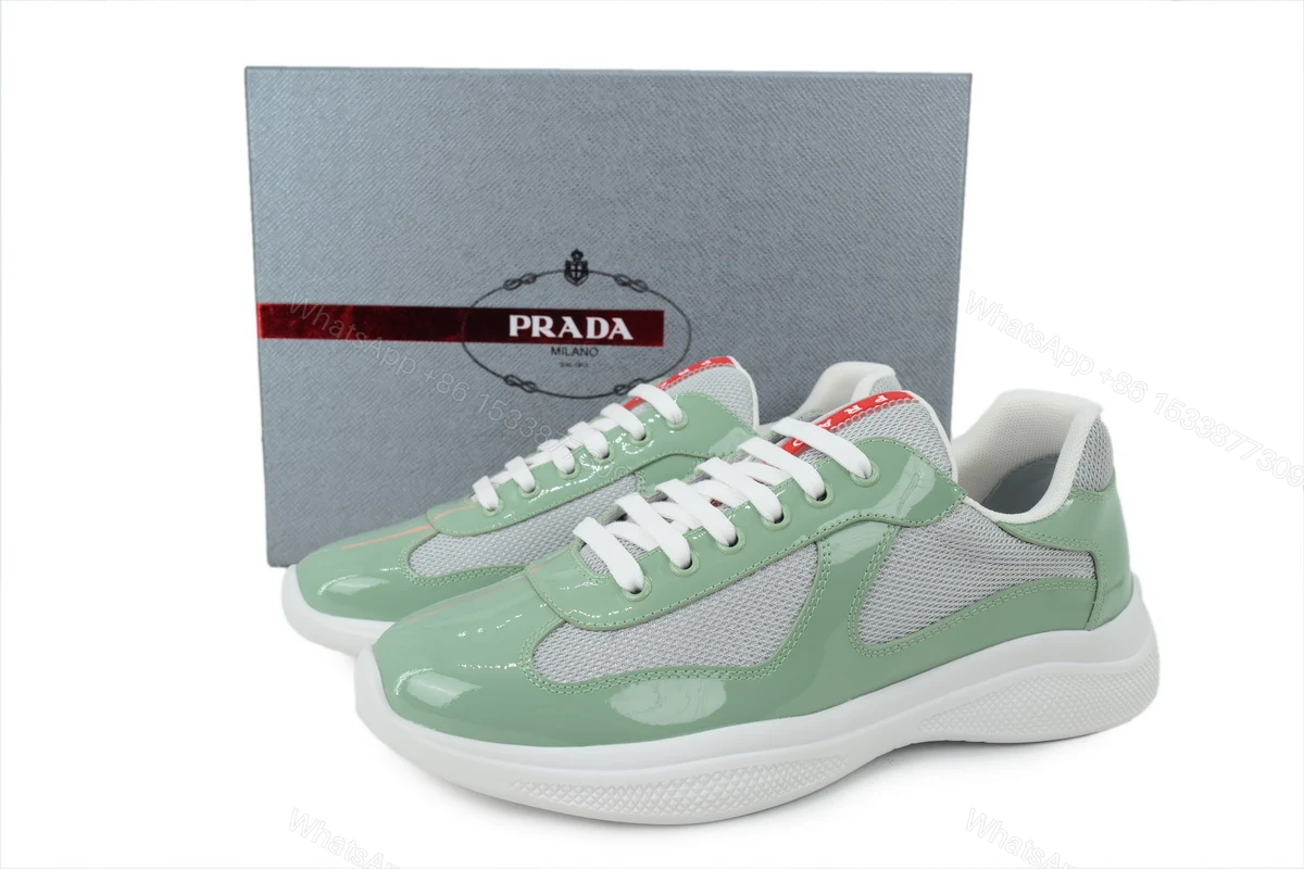 View 5 of Prada Sneakers Light Green