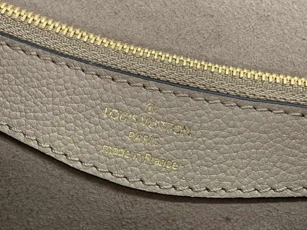 View 5 of Taupe Monogram Flap Bag â€“ Luxe Everyday Carry