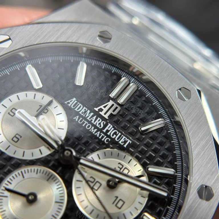 View 3 of Audemars Piguet Royal Oak 26331 Super Clone Chronograph Black Dial