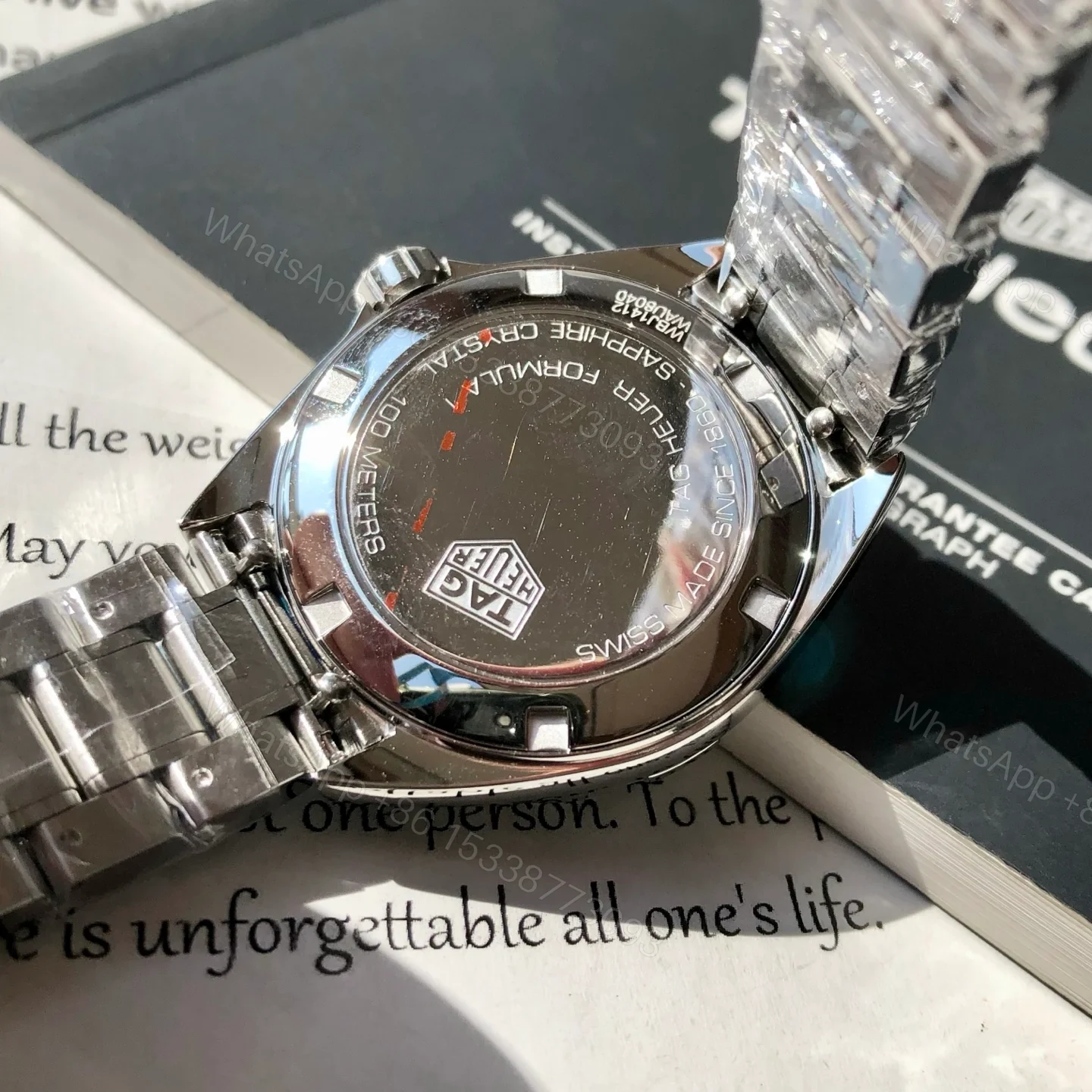 View 5 of TAG Heuer Carrera Women’s Quartz Watch 32MM Mother of Pearl Dial Original Material Strap Premium Edition
