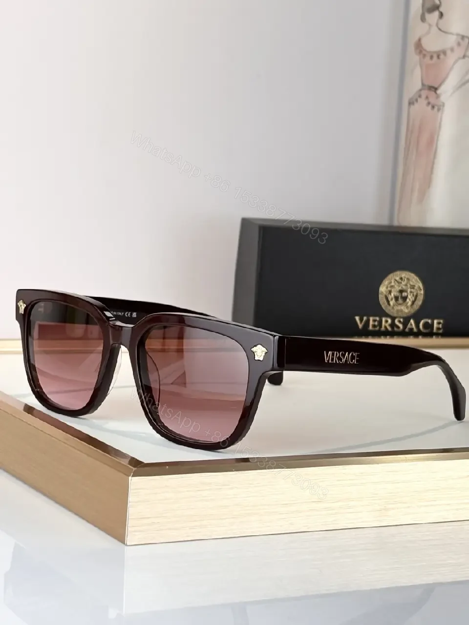 View 5 of Bold Acetate Sunglasses: Luxe, Polarized, Everyday Style