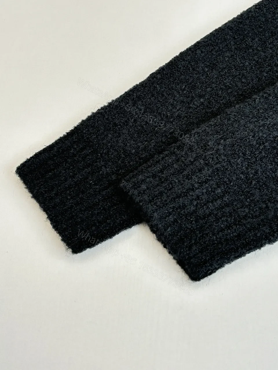 View 11 of Textured Bouclé Knit Cardigan - Subtle LV Logo, Versatile Warmth