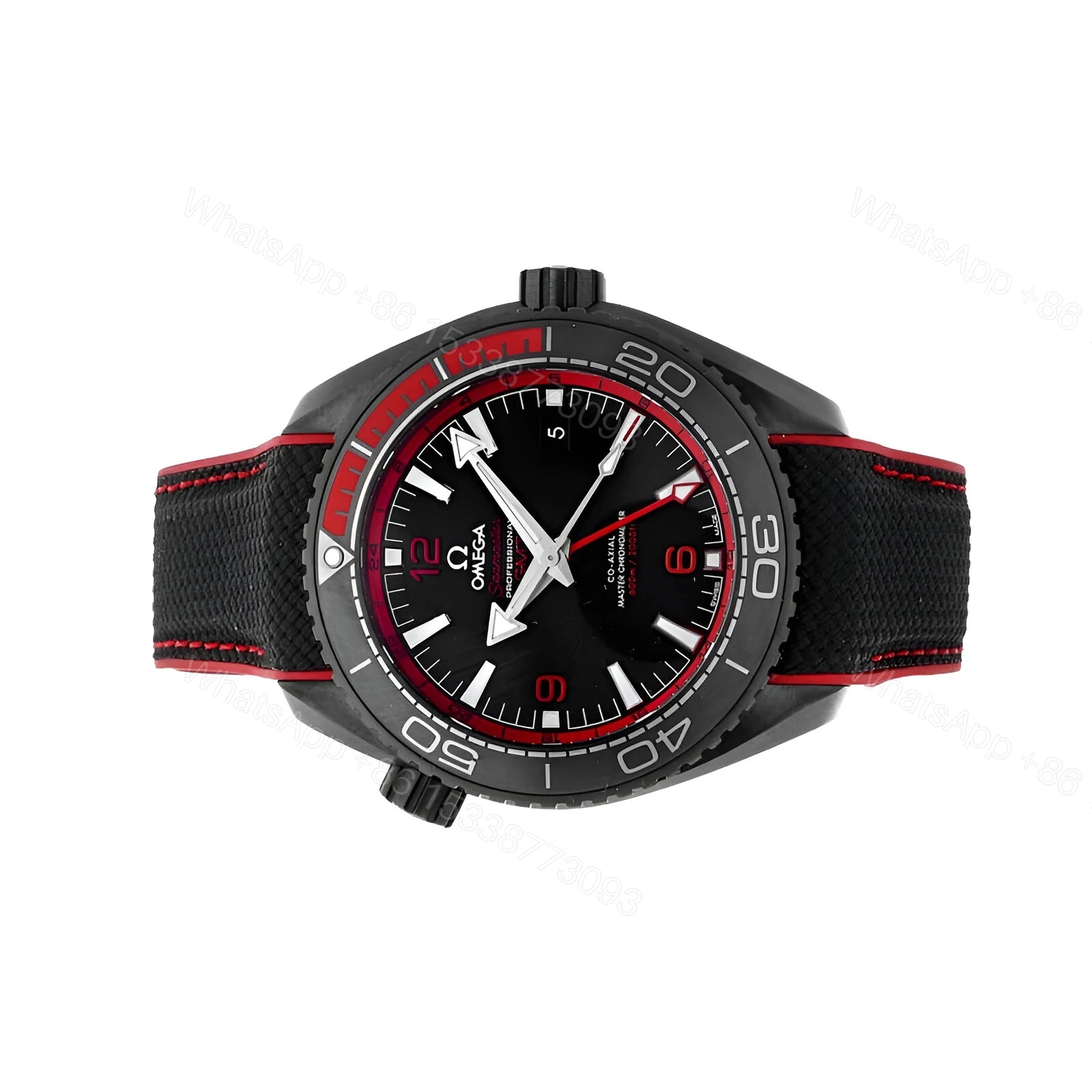 View 4 of Omega Seamaster 600m Red Replica