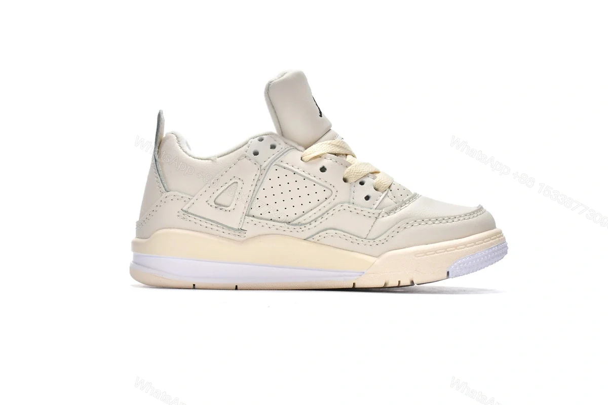 View 2 of Jordan 4 Kids Shoes Retro Sail CV9388-100