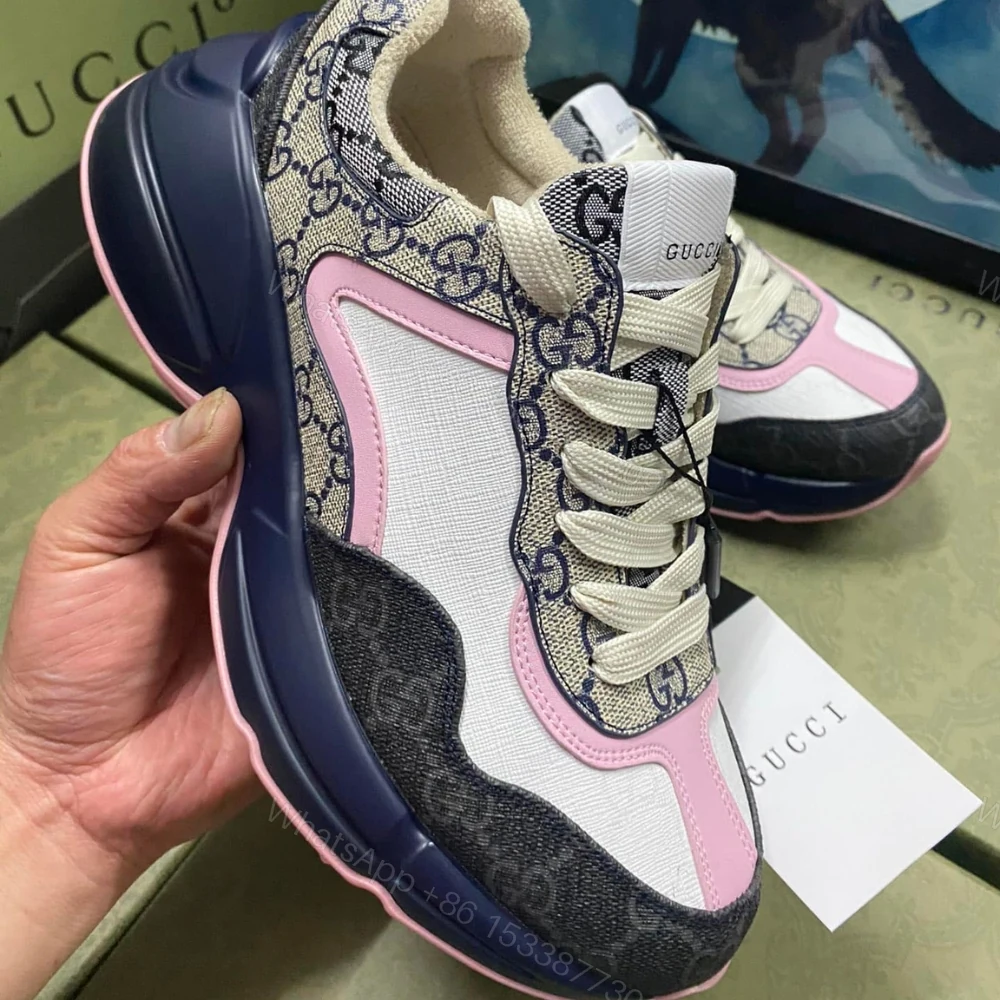 View 5 of Gucci Women’S GG Rhyton Sneaker 692902 UIQ30 1061