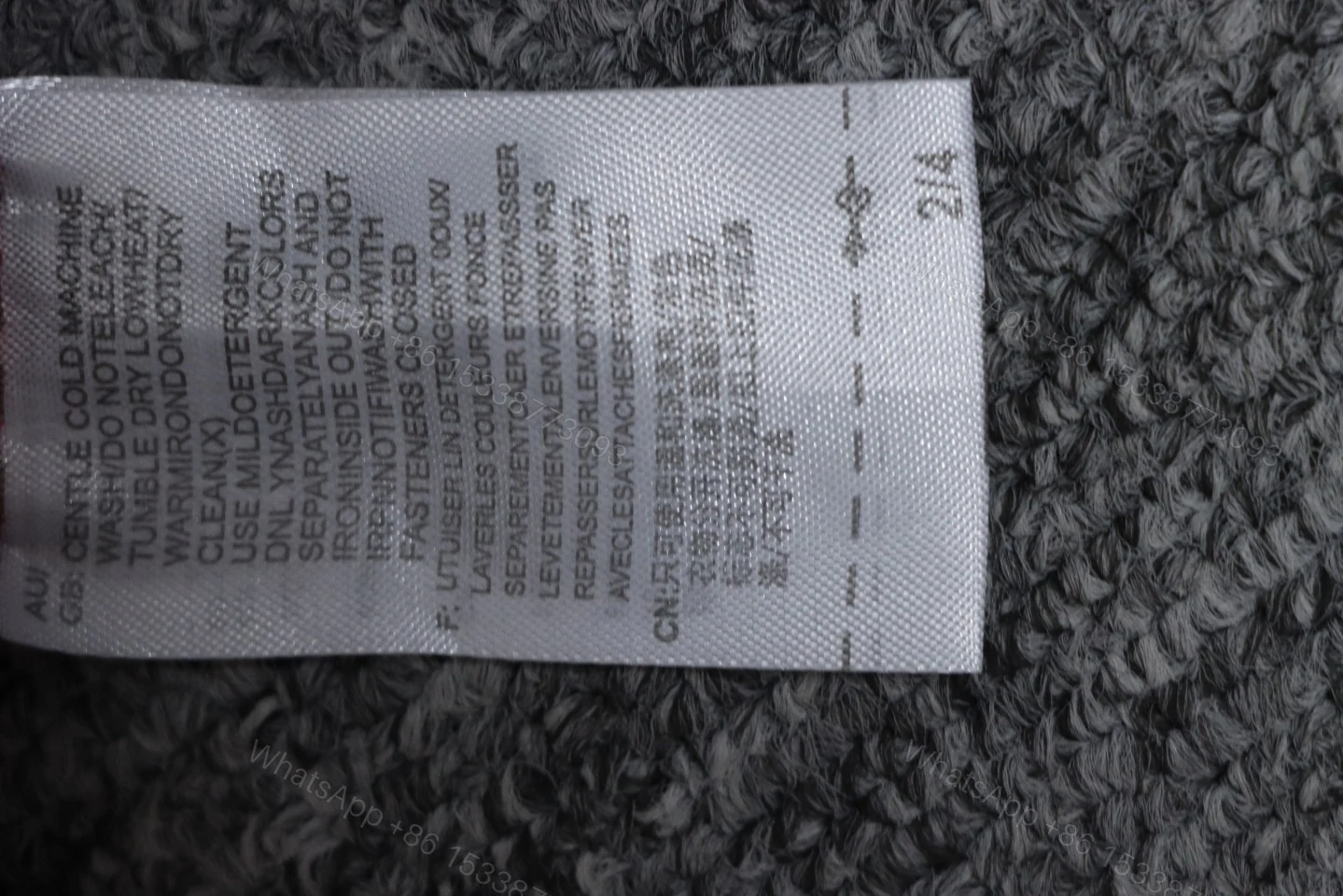 View 9 of Adidas X FEIFEI RUAN Collar Leather Jacket