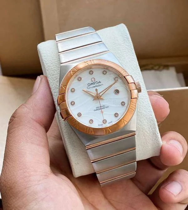 View 2 of Omega Constellation 41mm White Dial Quartz