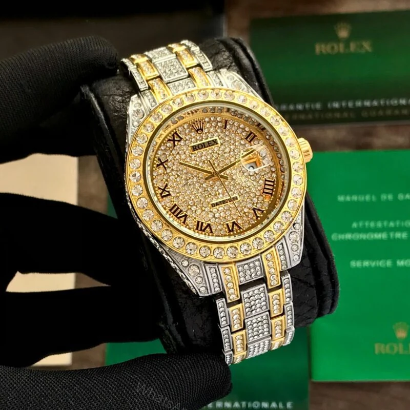 View 3 of Rolex Diamond Exclusively Rose Gold 40 Quartz