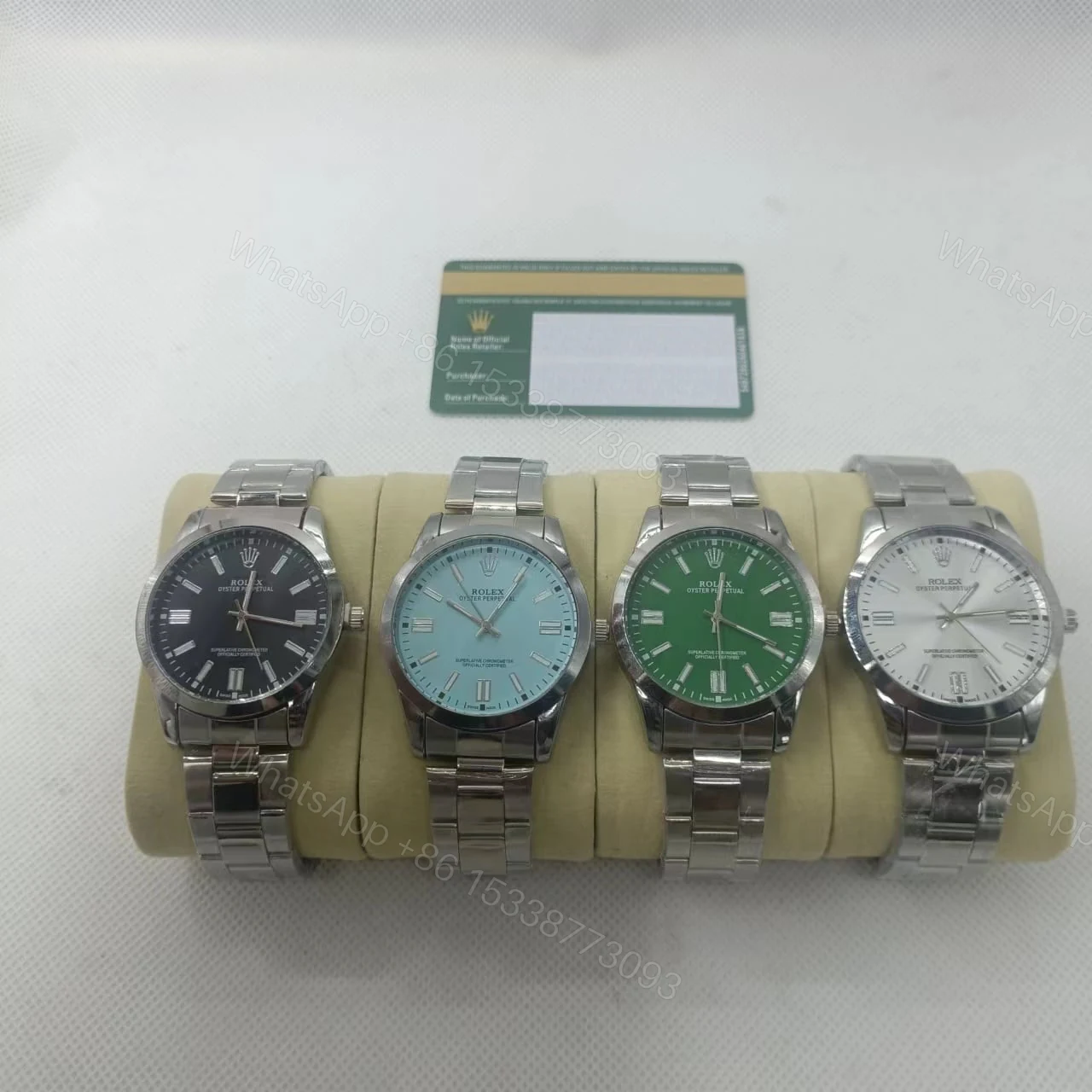 View 5 of Rolex Oyster Perpetual Watch 41Mm Green Dial