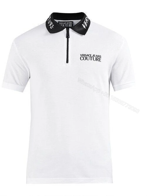 View 17 of FIRST COPY Versace Latest 2025 Imported Quality Exclusive Polo Tees