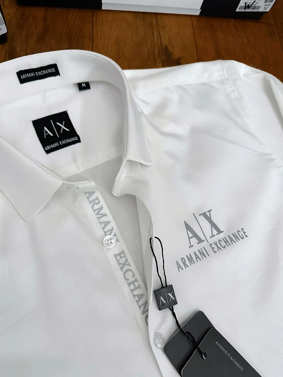 View 9 of First Copy Armani Exchange Premium Cotton Shirts